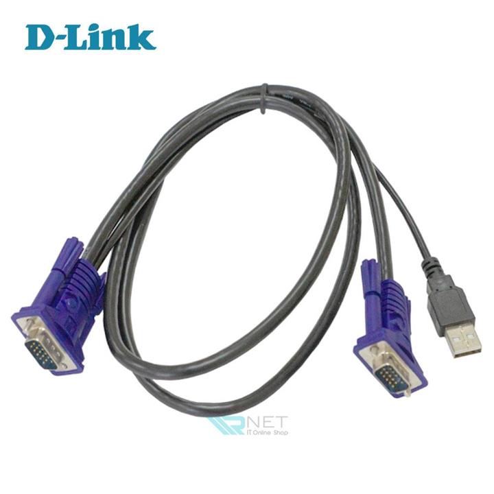 کابل KVM 1m دی لینک مدل D-Link DKVM-C1 1m